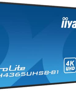 iiyama LH4365UHSB-B1 beeldkrant Kiosk-ontwerp 108 cm (42.5") LED Wifi 800 cd/m² 4K Ultra HD Zwart Type processor Android 11 24/7 - Afbeelding 6