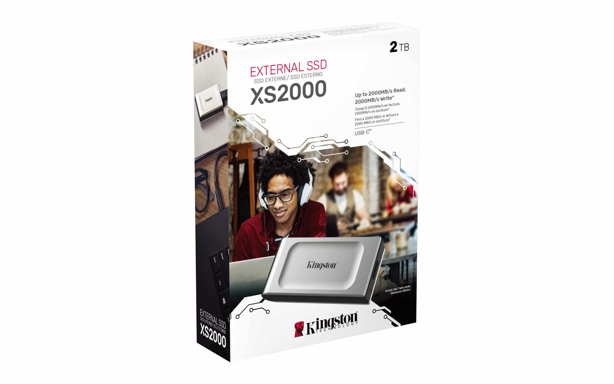 Kingston Technology 2000G Draagbare SSD XS2000 - Afbeelding 6