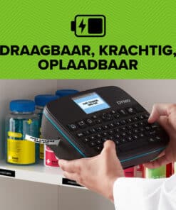 DYMO LabelManager Executive 640 CB draagbare labelprinterkit met draagtas en 3 labelcassettes | compacte QWERTY-labelmaker | Bluetooth- & USB-connectiviteit | compatibel met D1-labels - Afbeelding 4