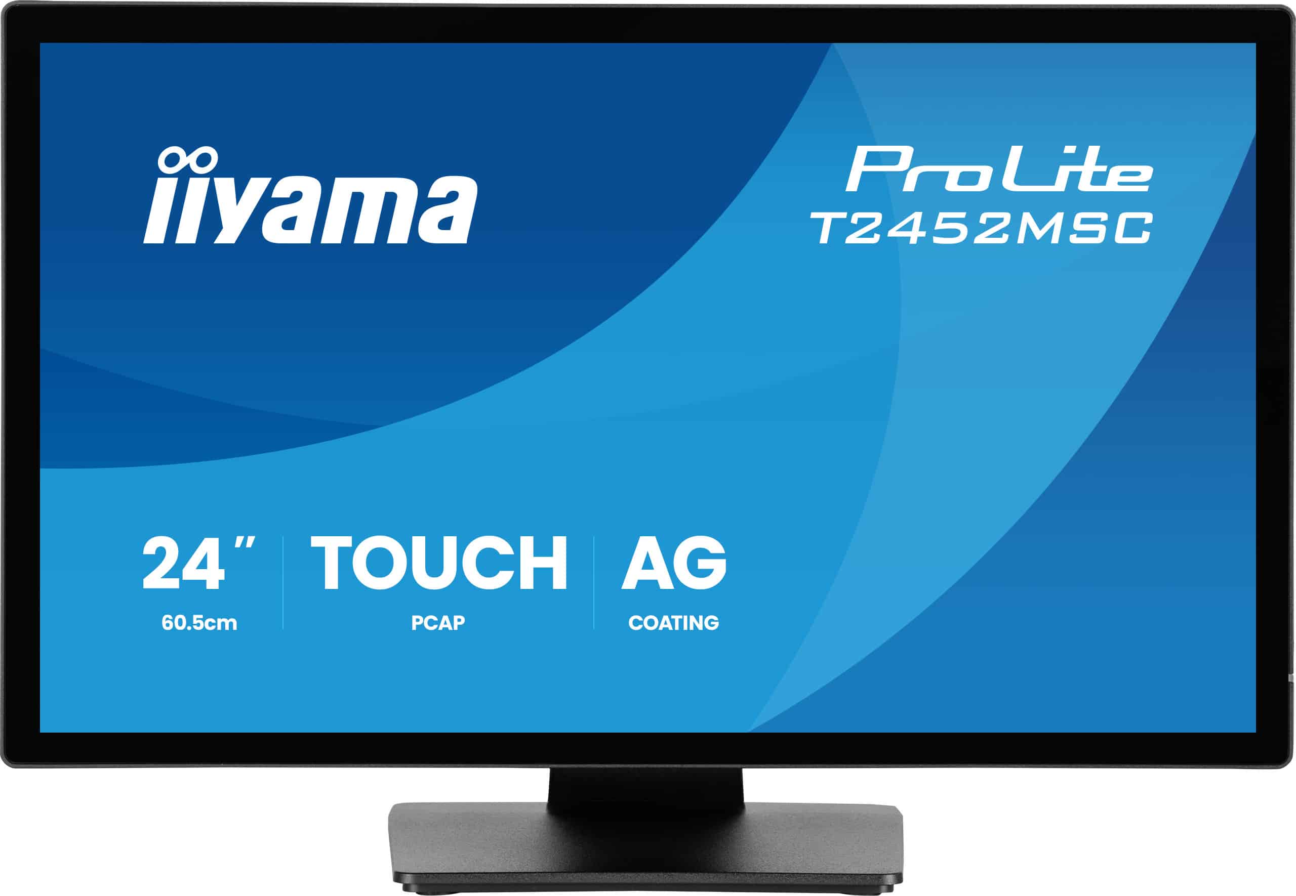 iiyama ProLite T2452MSC-B2AG computer monitor 61 cm (24") 1920 x 1080 Pixels Full HD LED Touchscreen Zwart - Afbeelding 3