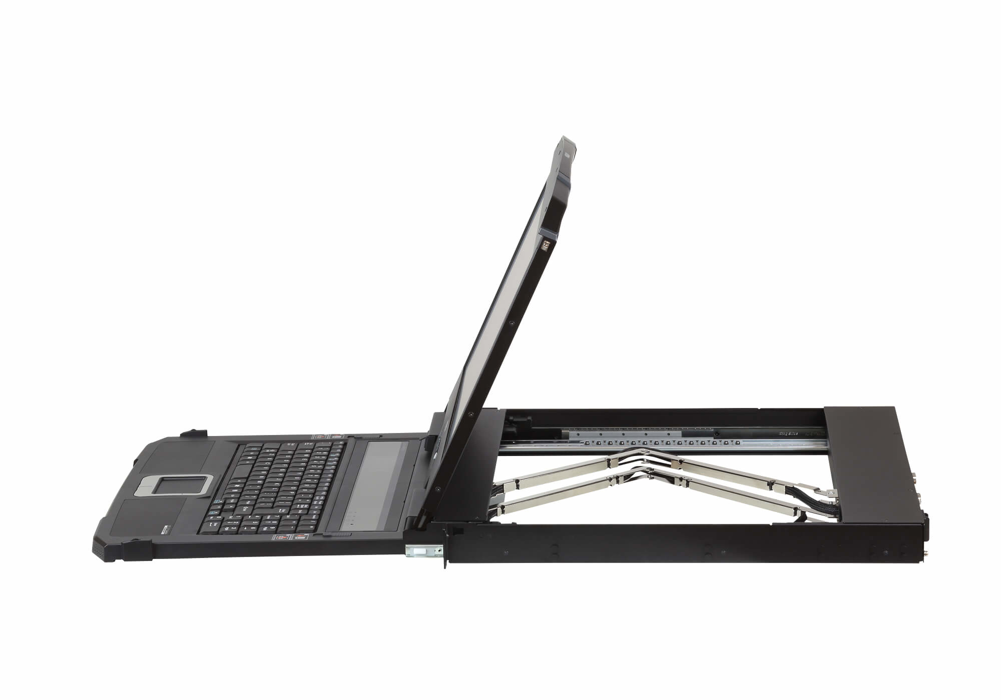 ATEN CL3800NW-ATA-GG rack console 47 cm (18.5") Zwart 1U - Afbeelding 2