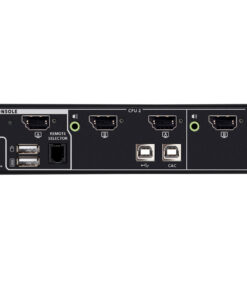 ATEN 2-poorts USB 5K DisplayPort/HDMI universele beveiligde Secure KVM Schakelaars met dubbele display-uitgang en CAC (PSD PP v4.0-compatibel) - Afbeelding 3