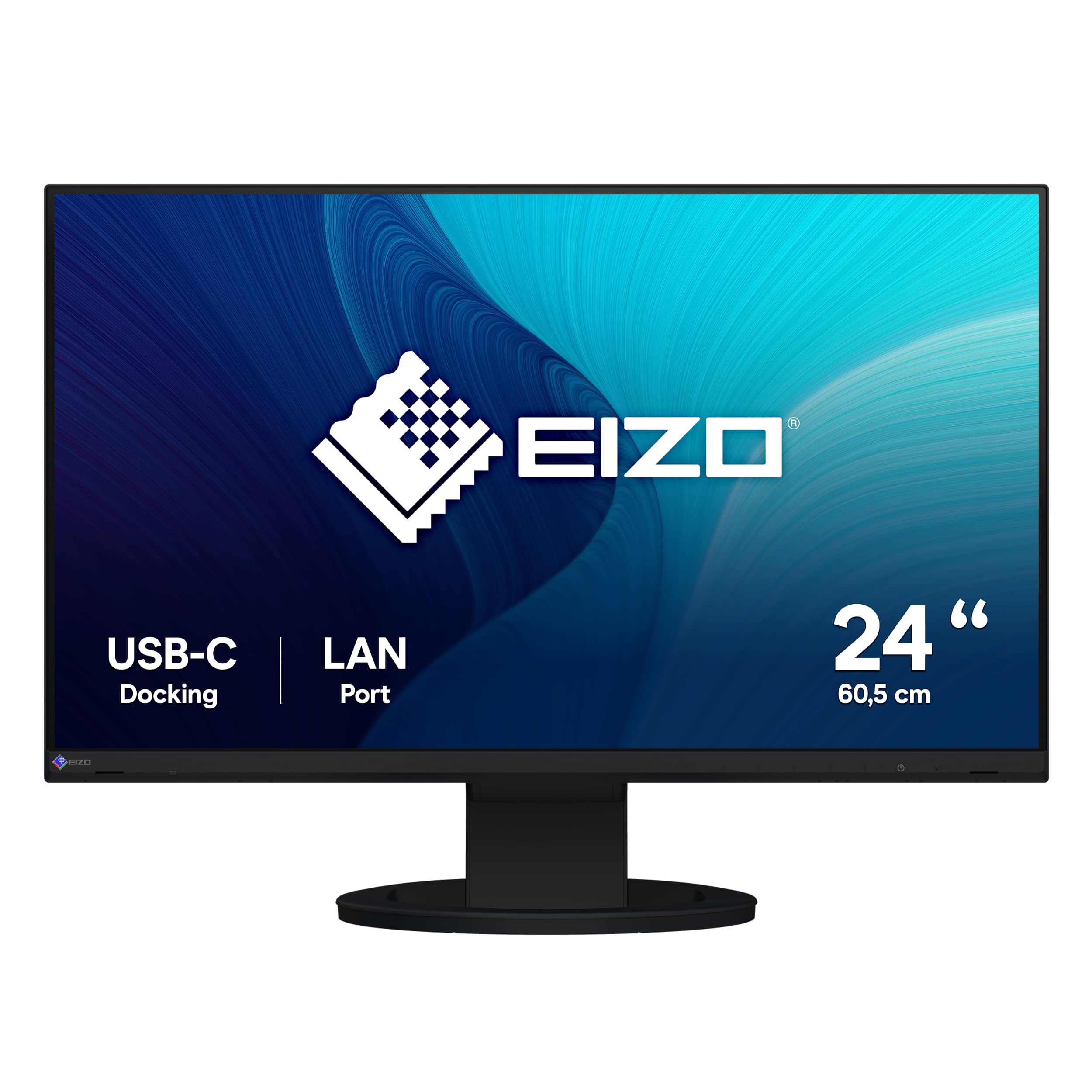 EIZO FlexScan EV2490-BK computer monitor 60,5 cm (23.8") 1920 x 1080 Pixels Full HD LCD Zwart