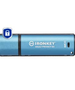 Kingston Technology IronKey 64GB Vault Privacy 50 AES-256 versleuteling, FIPS 197