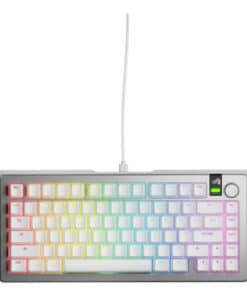 Glorious Gaming GMMK 3 PRO 75% Prebuilt toetsenbord Gamen USB QWERTY Amerikaans Engels Zilver - Afbeelding 2