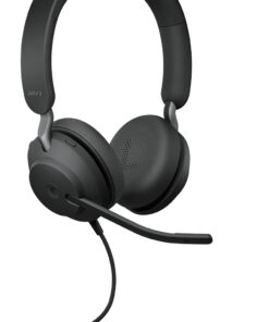 Jabra Evolve2 40 SE Headset Bedraad Hoofdband Oproepen/muziek USB Type-C / USB Type-A Zwart - Afbeelding 2