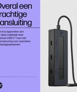 HP 4K USB-C Multiport Hub - Afbeelding 3