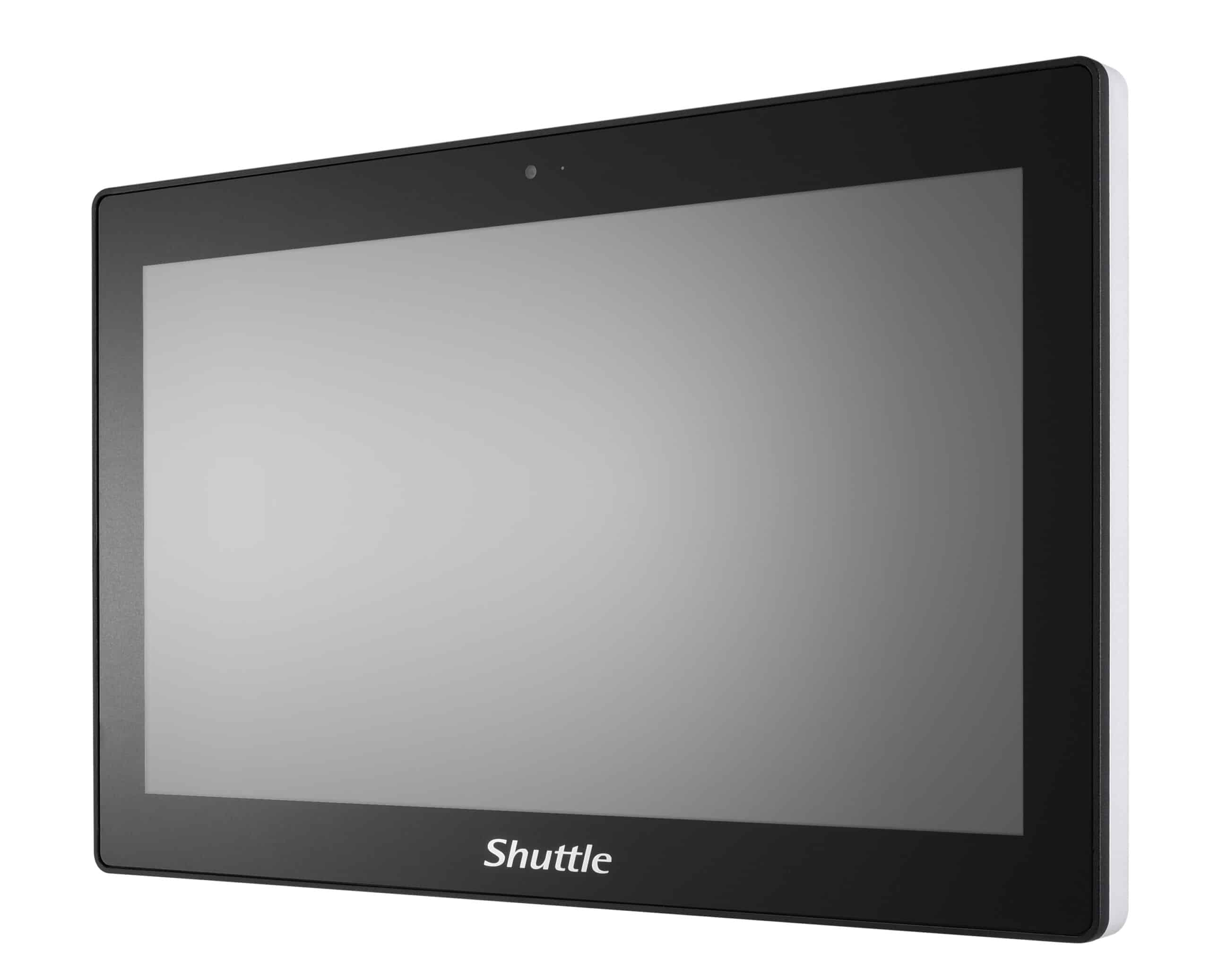 Shuttle All-In-One Panel PC Barebone P15WL01-i5 blauw, 15.6" Multi-Touch-Screen, i5-8365UE, 2xLAN, IP65, ventilatorloos, 24/7 permanent gebruik - Afbeelding 2