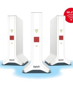Mesh Set FRITZ! 4200 3-pack Edition Inter Dual-band (2.4 GHz / 5 GHz) Wi-Fi 6E (802.11ax) Rood, Wit 2x2/4x4 - Afbeelding 5