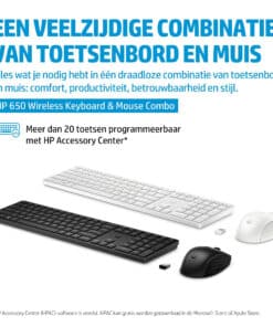 HP 650 draadloze toetsenbord- en muiscombinatie