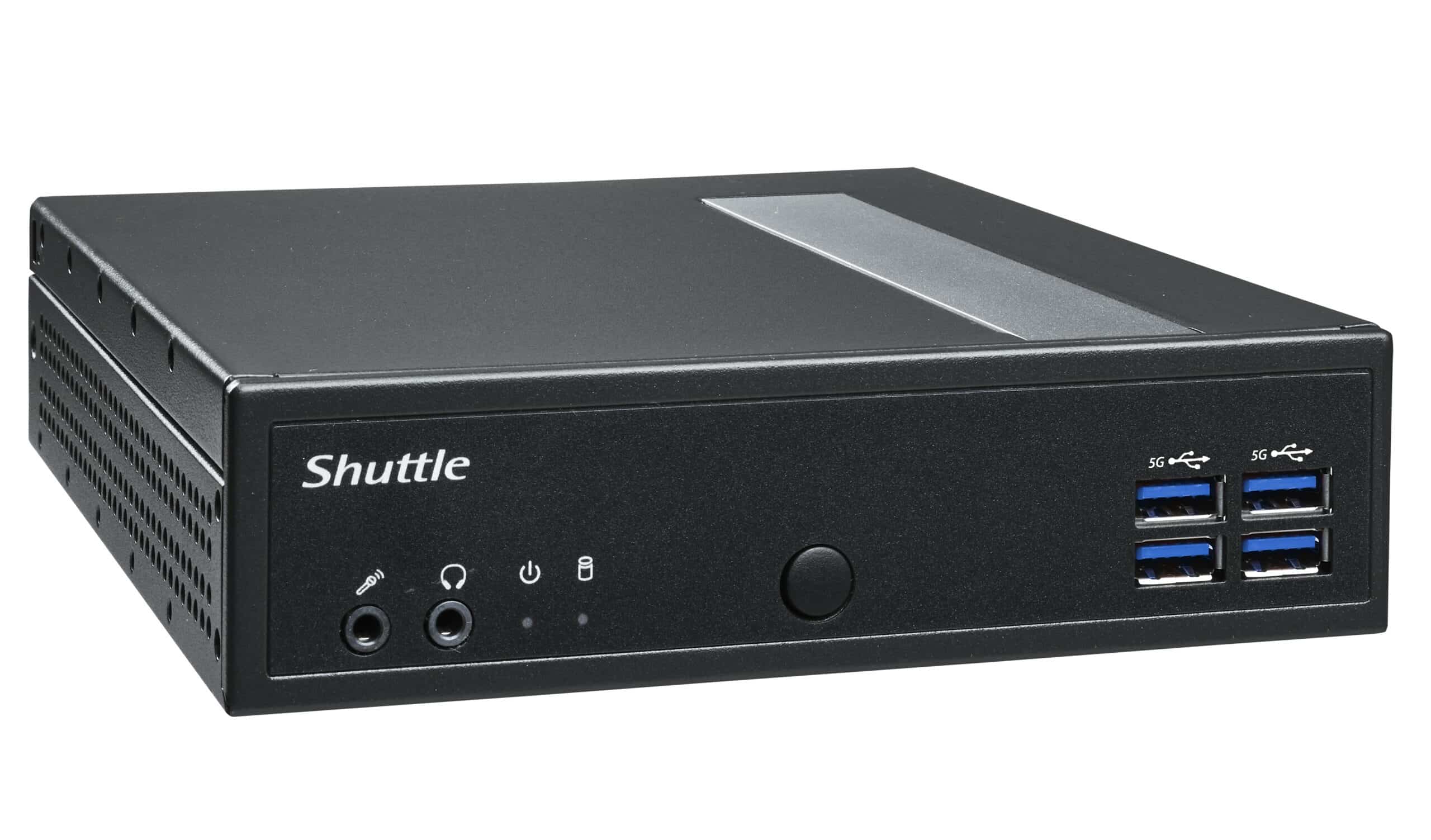 Shuttle XPC slim Barebone DL40N, Intel N150, 1x DDR5, 2x LAN (2x 2.5Gbit), 2xCOM,1xHDMI,1xDP, 1x VGA, ventilatorloos, 24/7 permanent gebruik - Afbeelding 2