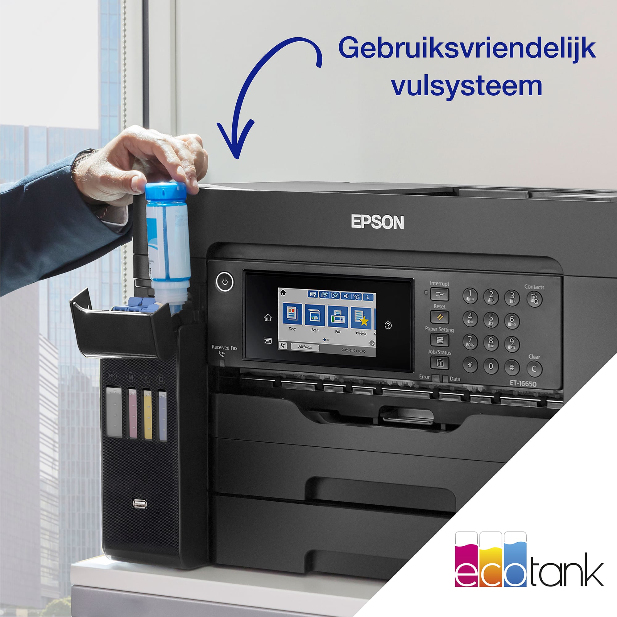 Epson EcoTank ET-16655 Inkjet A3 4800 x 1200 DPI 32 ppm Wifi - Afbeelding 7