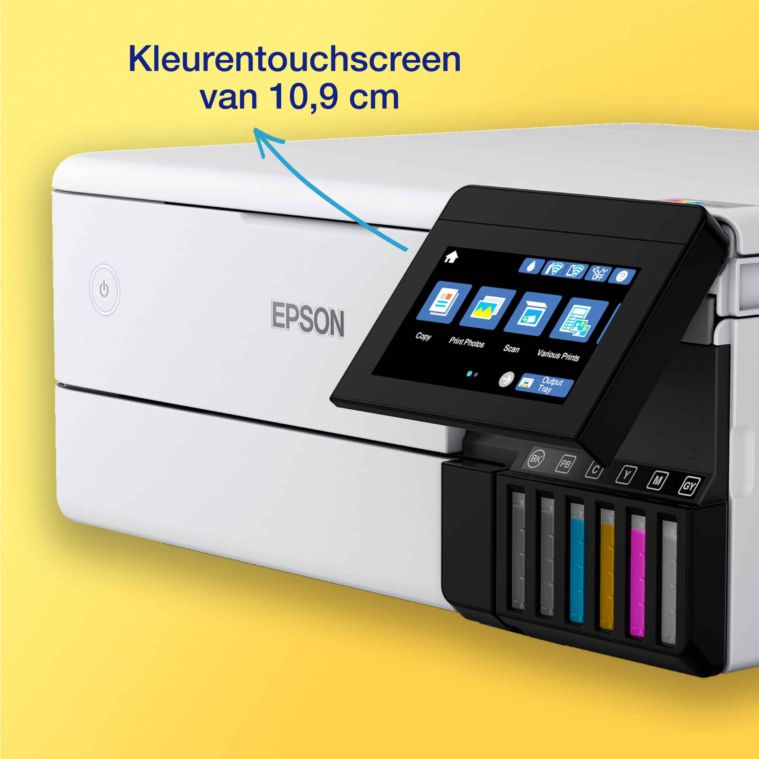 Epson EcoTank ET-8500 A4 Wi-Fi-fotoprinter met inkttank - Afbeelding 6