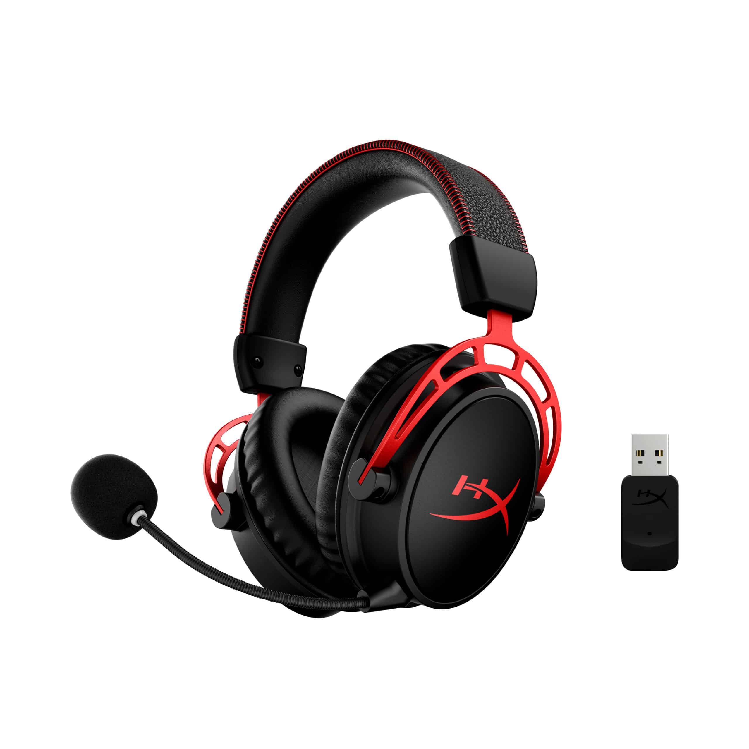 HyperX Cloud Alpha - Wireless Gaming Headset (zwart-rood) - Afbeelding 7