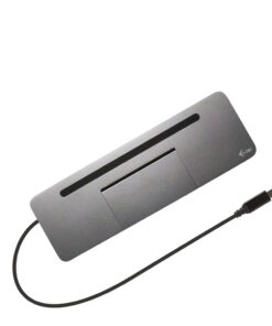 i-tec Metal SB-C Ergonomic 4K 3x Display Docking Station with Power Delivery 85 W + Universal Charger 100 W - Afbeelding 4