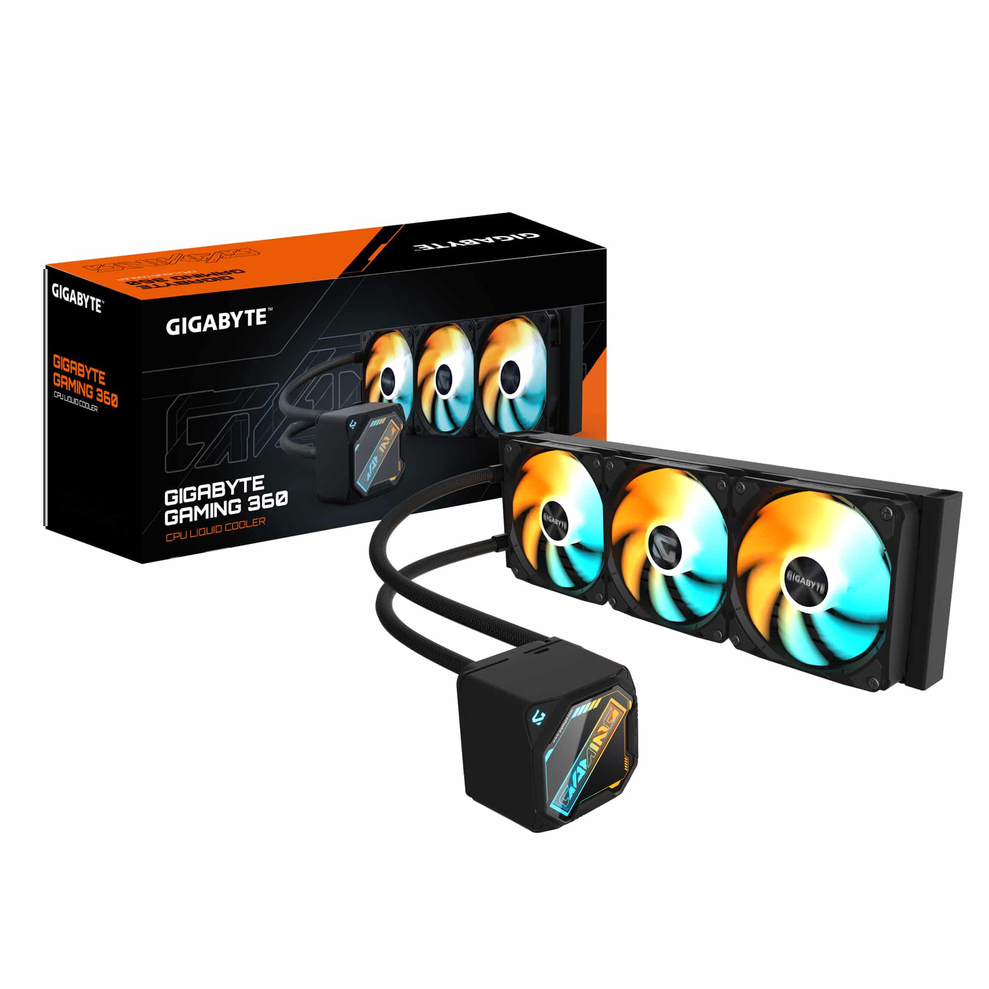 GIGABYTE GAMING 360 Processor Alles-in-één vloeistofkoeler 12 cm Zwart