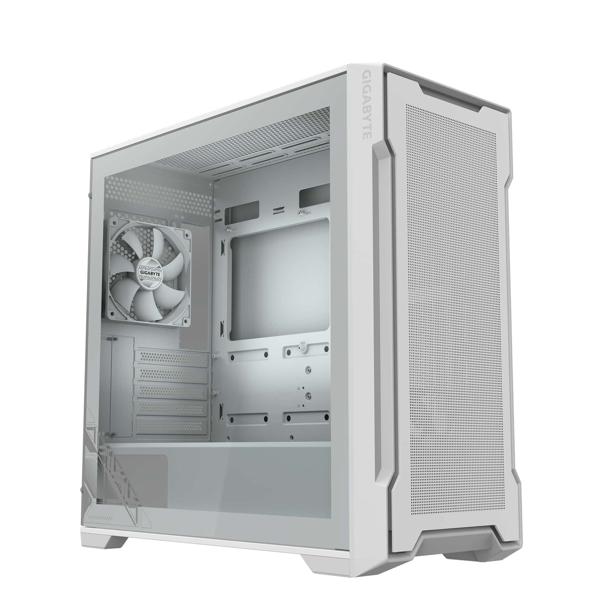 GIGABYTE C102 GLASS Midi Tower Wit