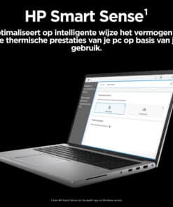 HP ZBook Fury 16 G11 Intel Core i9-13950HX Mobiel werkstation 40,6 cm (16") WQUXGA 32 GB DDR5-SDRAM 1 TB SSD NVIDIA RTX 4000 Ada Wi-Fi 7 (802.11be) Windows 11 Pro AI Workstation, AI PC Grijs - Afbeelding 2