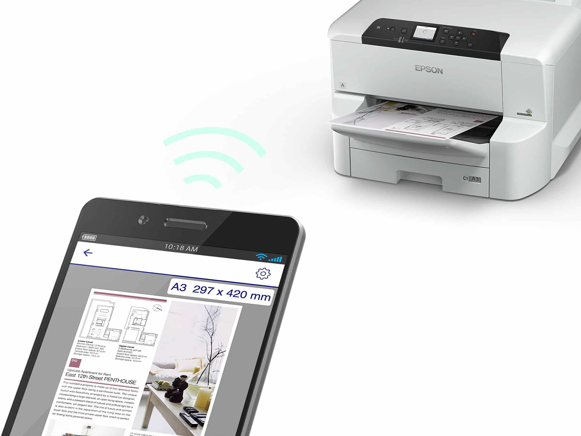 Epson WorkForce Pro WF-C8190DTW - Afbeelding 5