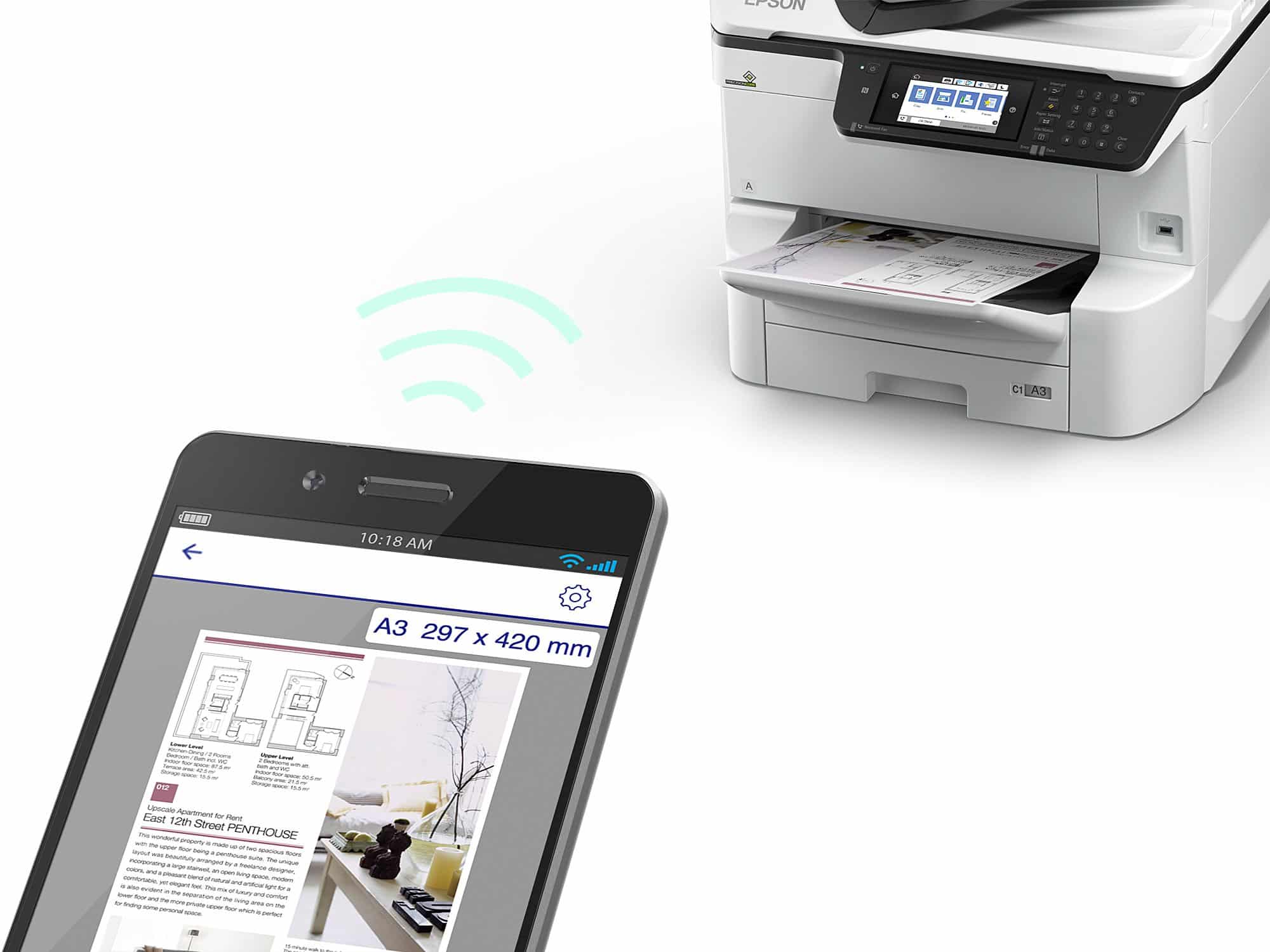 Epson WorkForce Pro WF-C8690DTWF - Afbeelding 6