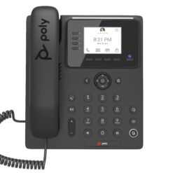 HP Poly CCX 350 Business Media Phone voor Microsoft Teams met PoE-ondersteuning