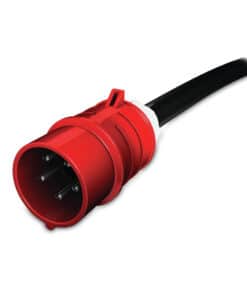 APC Rack PDU AP8881 - Metered, ZeroU, 16A, 400V, (36x) C13 & (6x) C19, IEC 309 16A 3Fase stekker