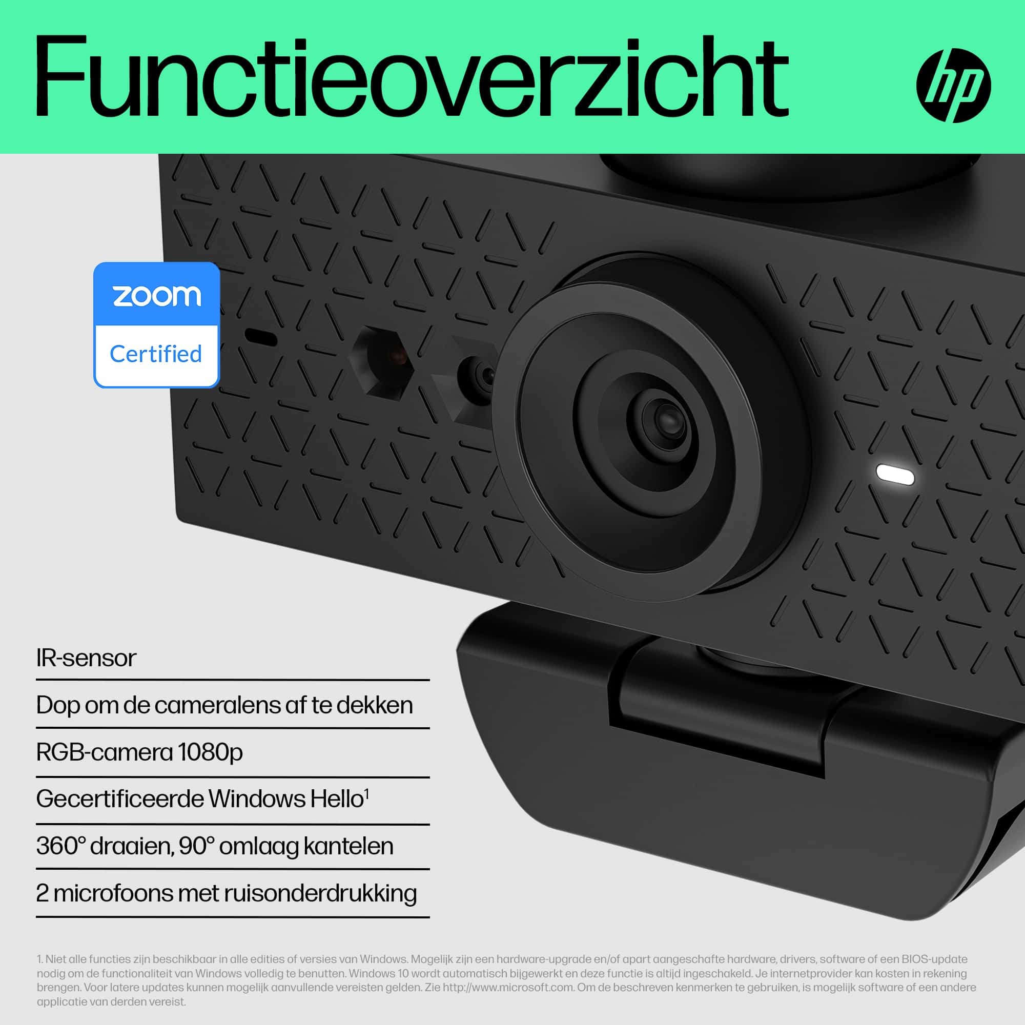 HP 620 FHD-webcam - Afbeelding 6