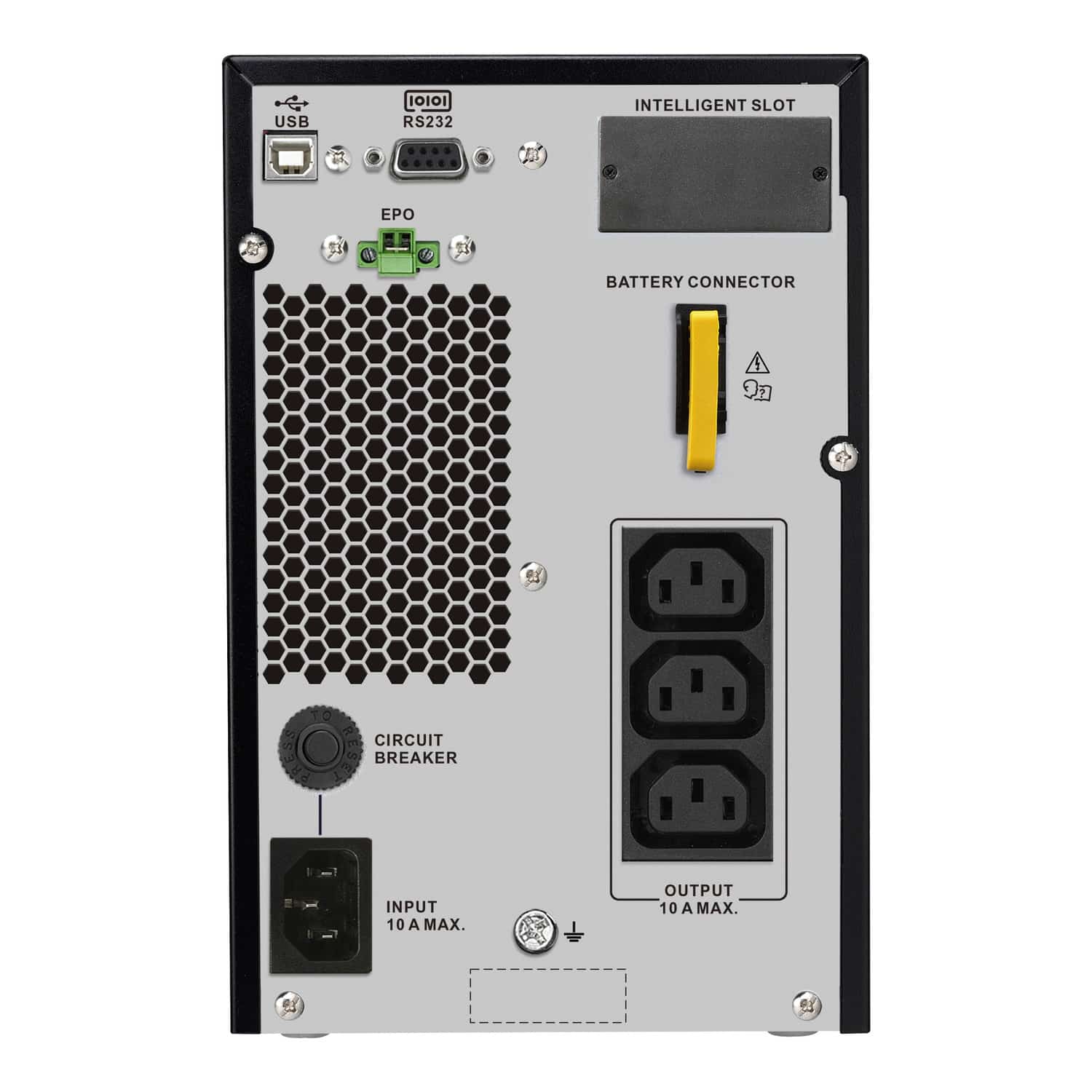 APC Easy-UPS On-Line SRV1KI-E - Noodstroomvoeding 3x C13, USB, 1000VA Stekkerdoos - Afbeelding 3