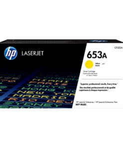 HP 653A originele gele LaserJet tonercartridge