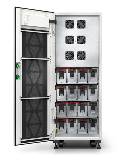 APC Easy UPS 3S E3SUPS40KHB2 Noodstroomvoeding - 40kVA, 3fase(400V) in&uit inc. 4 interne accu's - Afbeelding 2