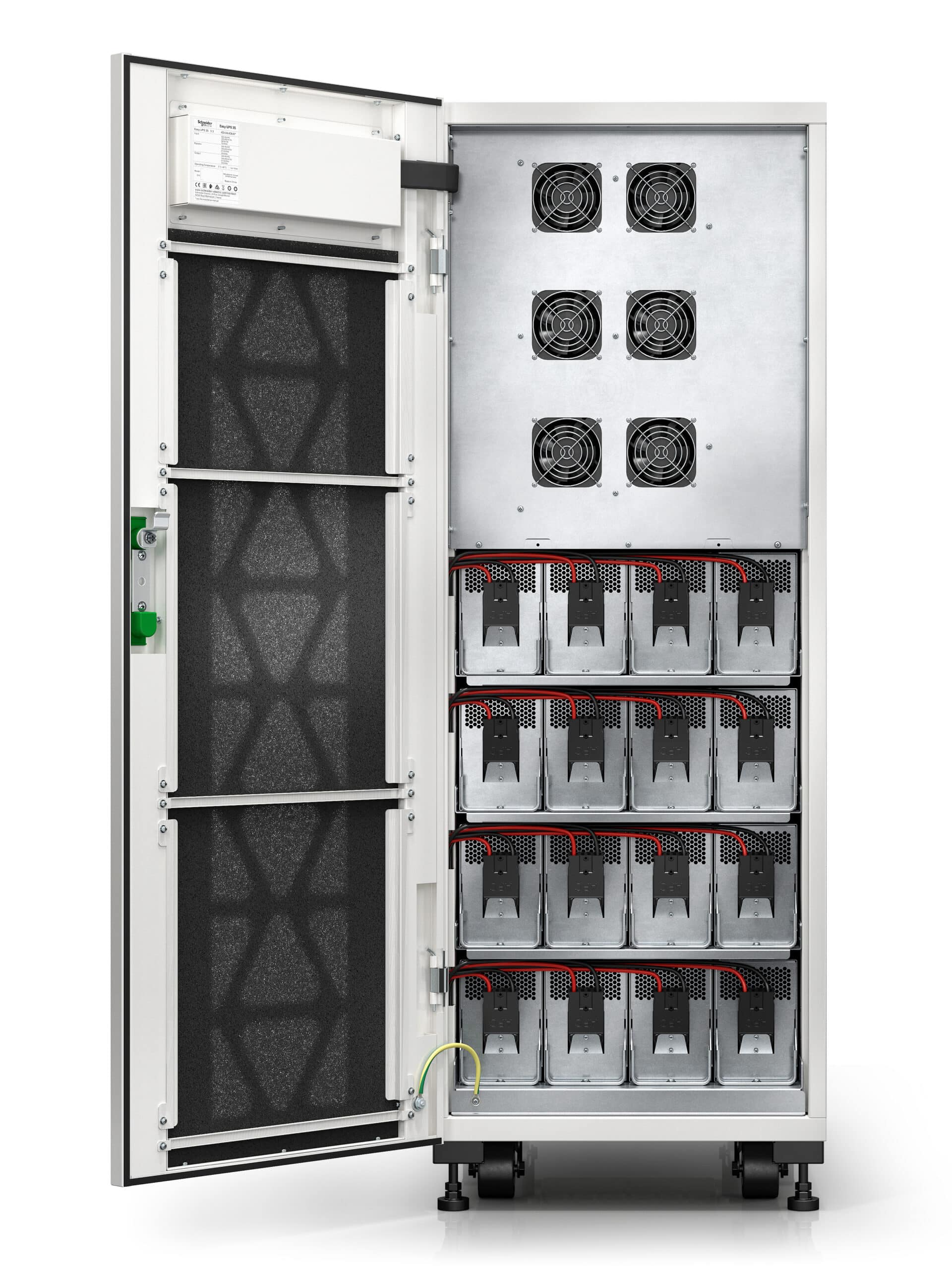 APC Easy UPS 3S E3SUPS40KHB Noodstroomvoeding - 40kVA 3fase(400V) in&uit, excl. interne accu's Stekkerdoos - Afbeelding 2