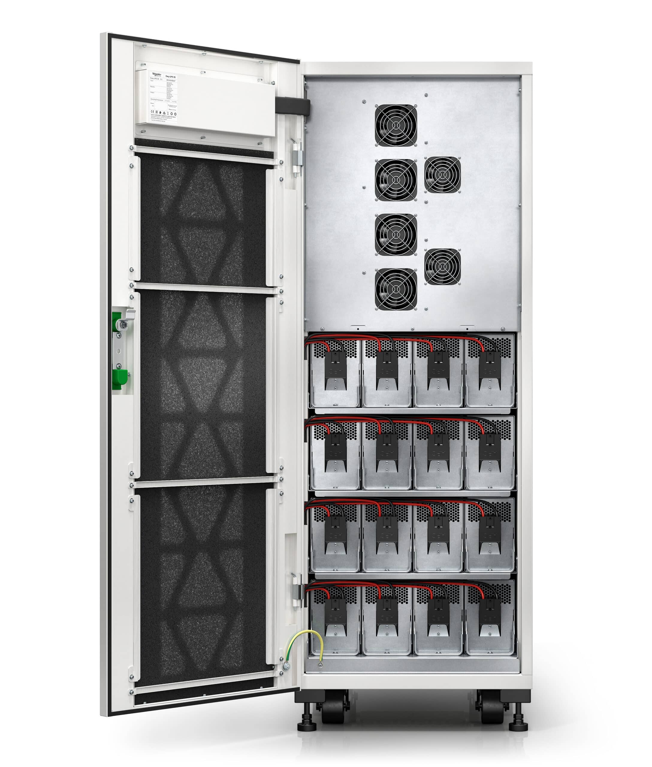 APC Easy UPS 3S E3SUPS30KHB Noodstroomvoeding - 30kVA 3fase(400V) in&uit, excl. interne accu's Stekkerdoos - Afbeelding 2