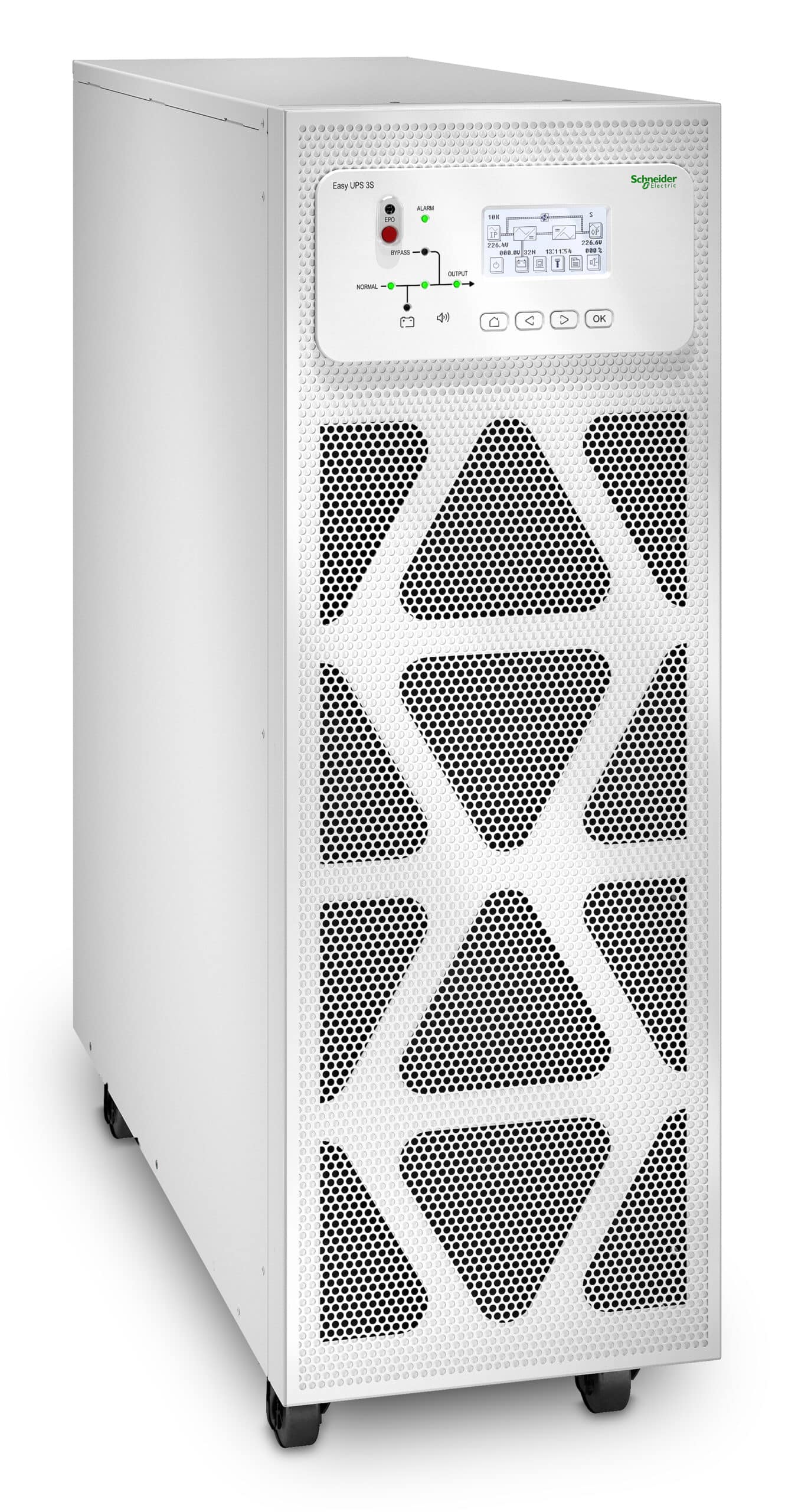 APC Easy UPS 3S E3SUPS40KH Noodstroomvoeding - 40kVA 3fase(400V) in&uit inc. 0 (externe) accu's Stekkerdoos - Afbeelding 4