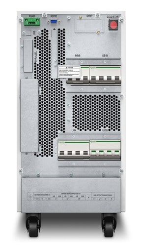 APC Easy UPS 3S E3SUPS10KH Noodstroomvoeding - 10kVA 3fase(400V) in&uit inc. 0 (externe) accu's - Afbeelding 4