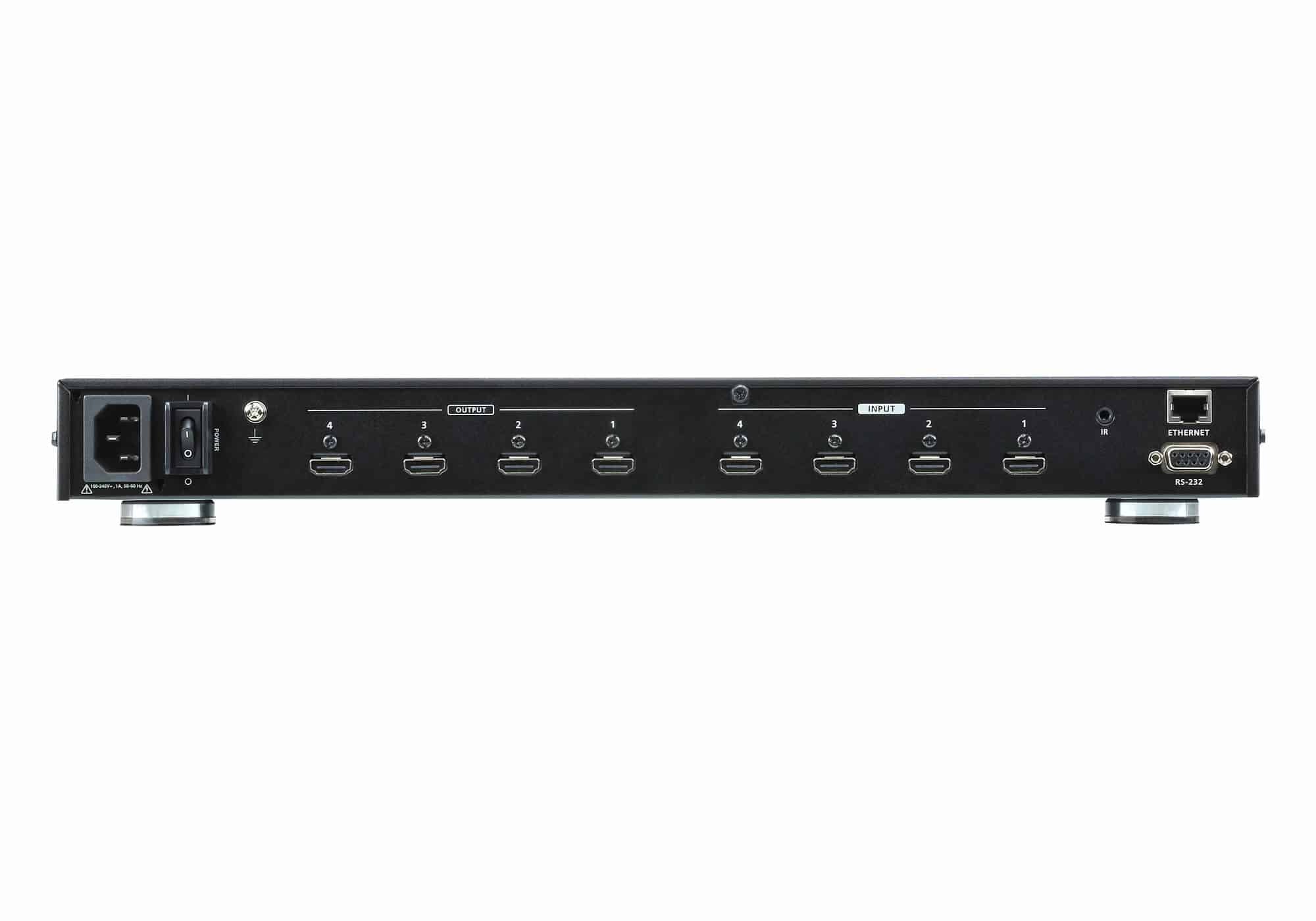 ATEN 4 x 4 True 4K HDMI Matrix Switch - Afbeelding 2