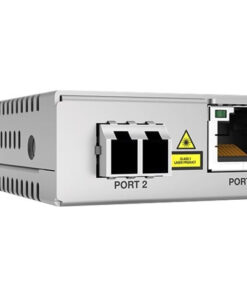 Allied Telesis AT-MMC2000LX/LC-TAA-60 netwerk media converter 1000 Mbit/s 1310 nm Single-mode Grijs