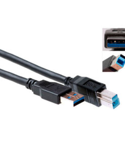 ACT USB 3.0 A male - USB B male 2,00 m