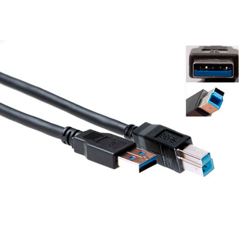 ACT USB 3.0 A male - USB B male 2,00 m