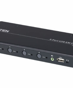 ATEN 4-poorts USB boudnless KVM-schakelaar (kabels meegeleverd) - Afbeelding 7