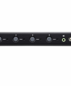 ATEN 4-poorts USB boudnless KVM-schakelaar (kabels meegeleverd) - Afbeelding 2