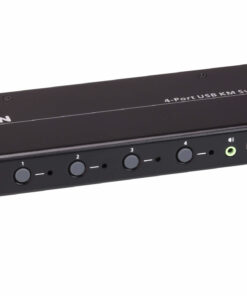 ATEN 4-poorts USB boudnless KVM-schakelaar (kabels meegeleverd) - Afbeelding 3