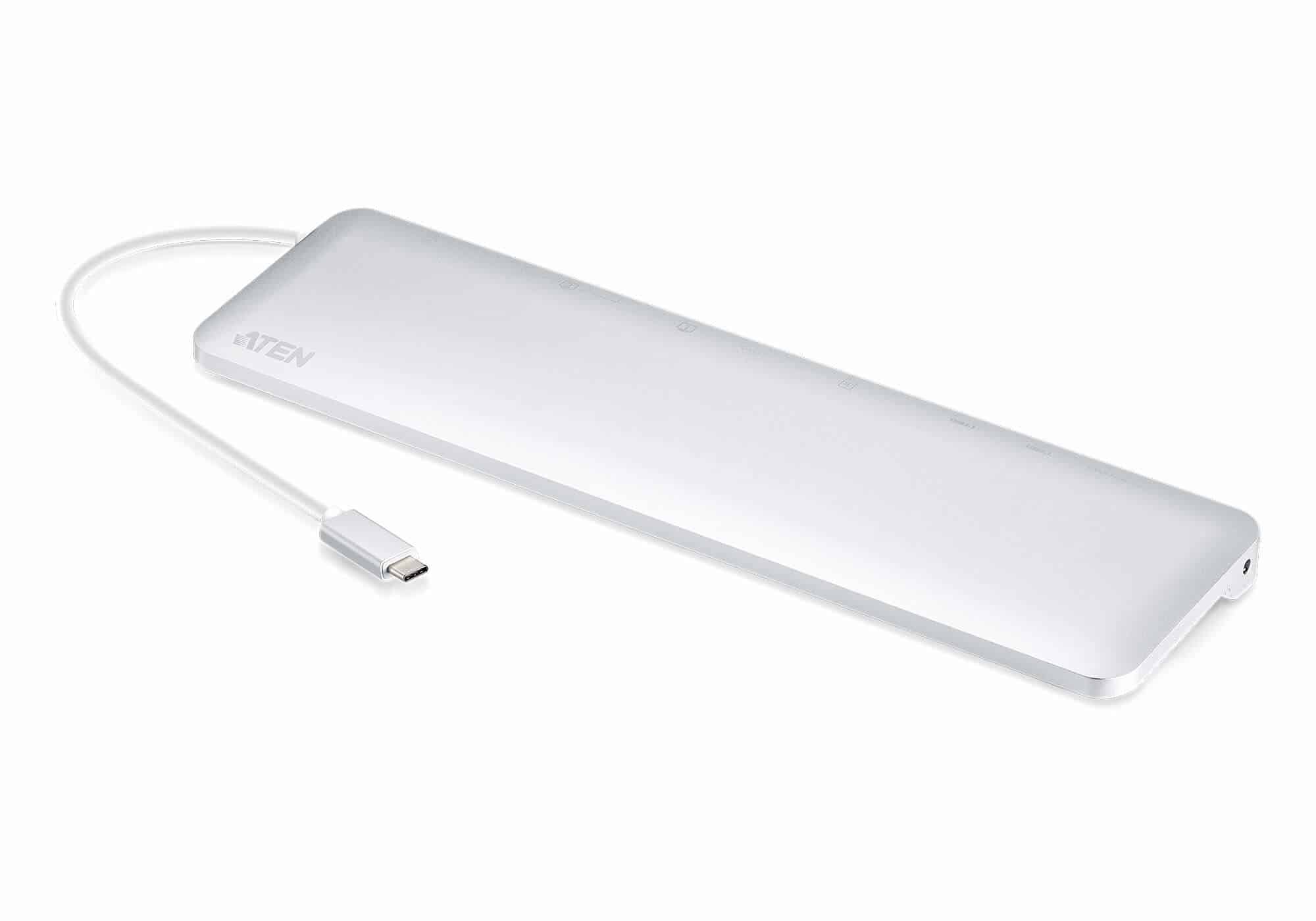 ATEN USB-C Multiport Dock met Power Pass-Through