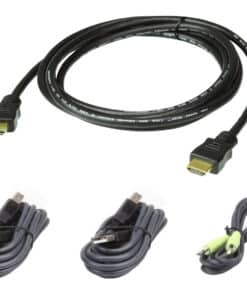 ATEN 1.8M USB HDMI Veilige KVM Kabelpakket