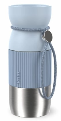 Tefal beYou N2191610 travel mug met kopvormige dop blauw (0,36L)