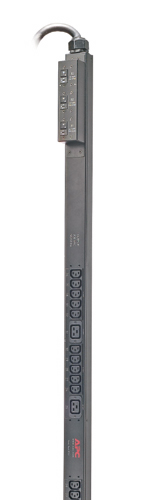 APC Rack-PDU,basis,0U,12,5kW,208V,(30)C13,(6)C19;3' snoer