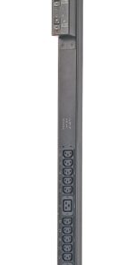 APC Rack PDU, Basic, Zero U, 12,5kW, 208V,(30)C13,(6)C19;10" kabel - Afbeelding 2