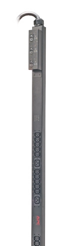 APC Rack PDU, Basic, Zero U, 12,5kW, 208V,(30)C13,(6)C19;10" kabel - Afbeelding 2