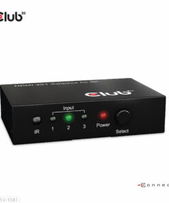 CLUB3D 3 to 1 HDMI 8K60Hz/4K120Hz Switch - Afbeelding 5