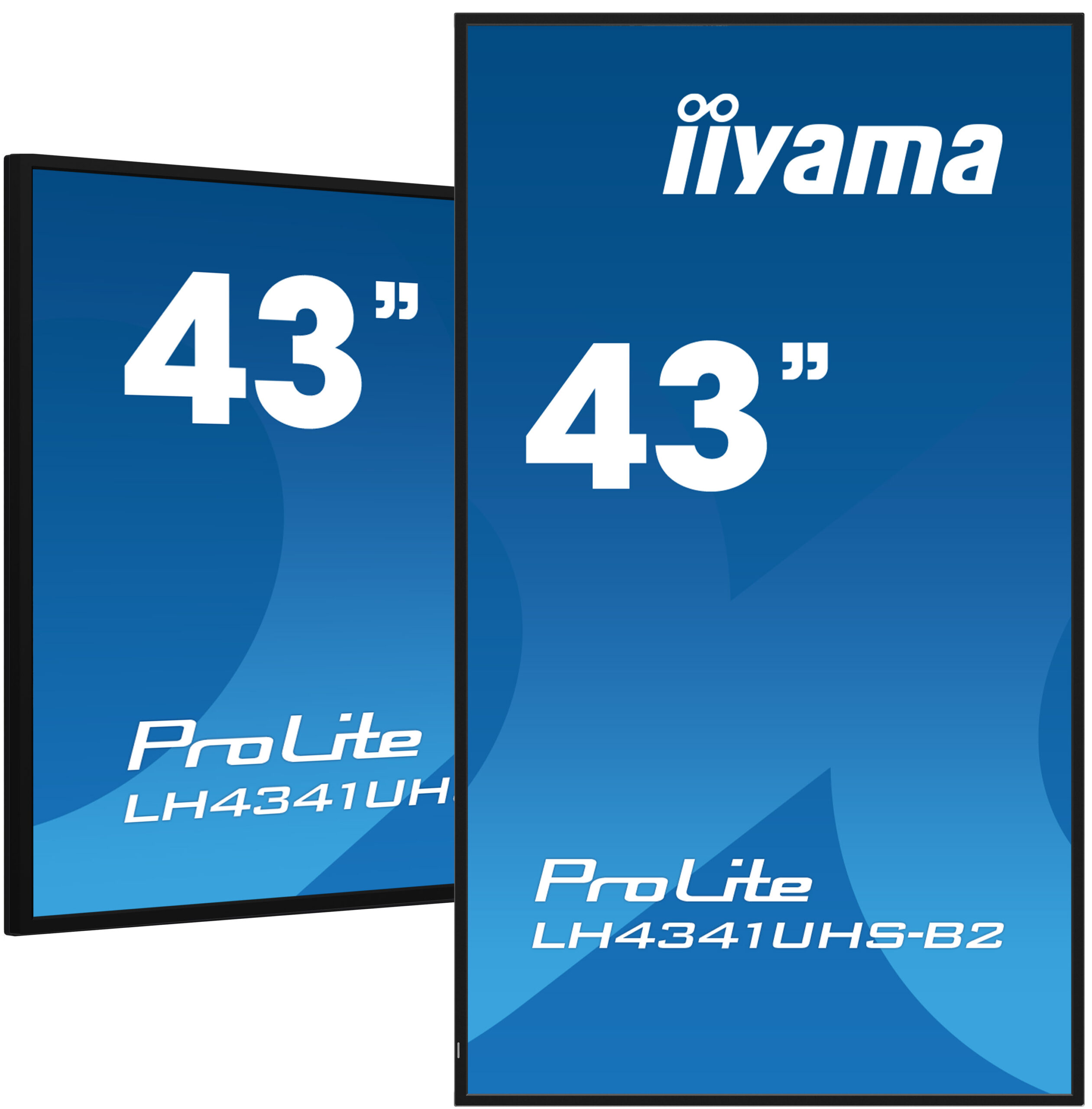 iiyama LH4341UHS-B2 beeldkrant 108 cm (42.5") LCD 500 cd/m² 4K Ultra HD Type processor Android 8.0 24/7