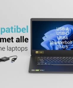 i-tec USB-C/USB-A Cable HUB 4 port (2x USB-C, 2x USB-A) - Afbeelding 2